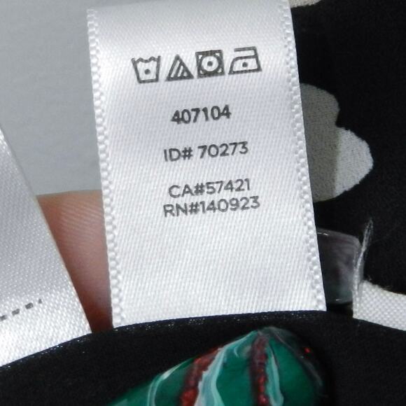 LOFT Black Floral Spaghetti Strap‎ Cami Strappy Tank Top Size L Y2K Minimalist - Picture 8 of 11